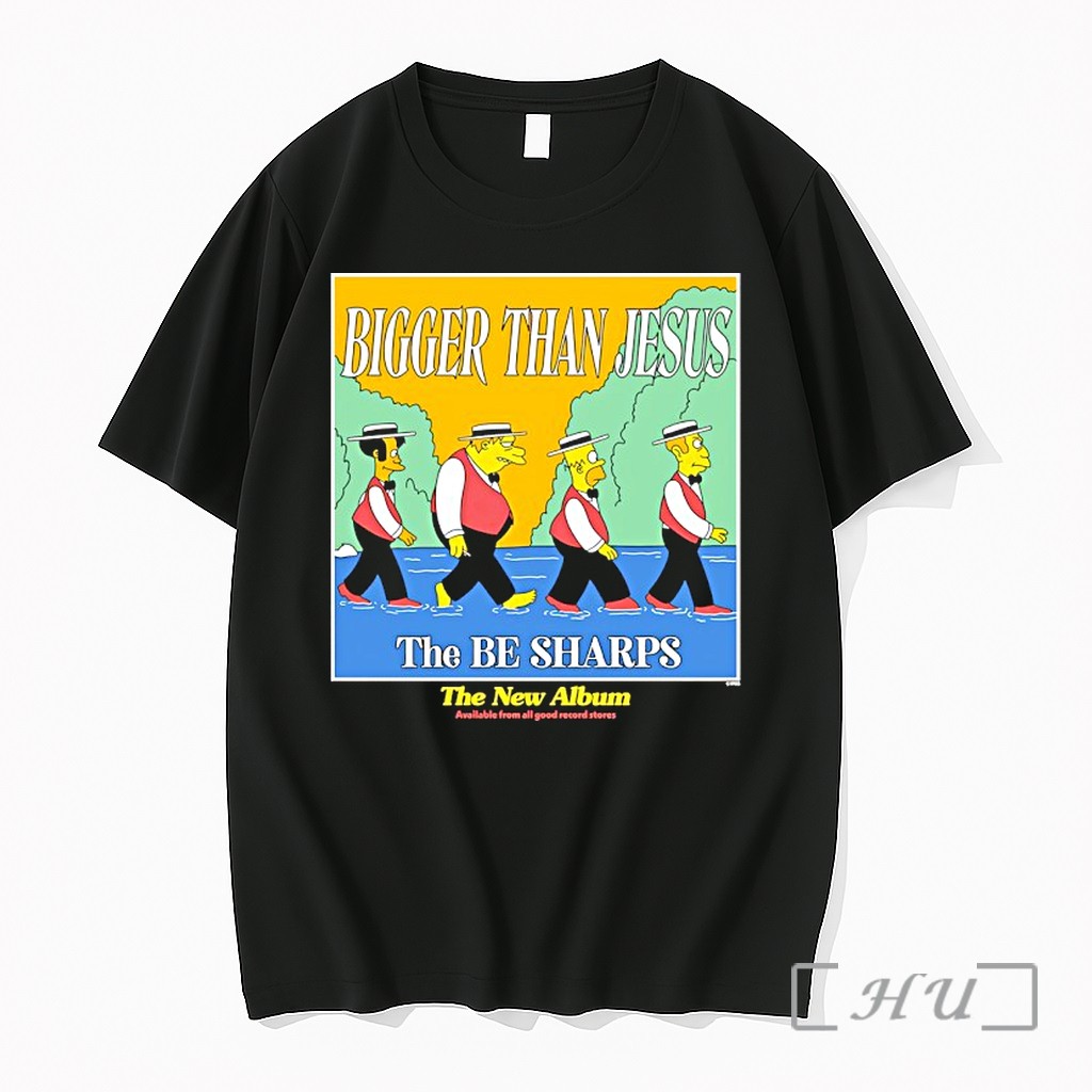 Officials Bigger Than Jesus The Be Sharps The New Album Available From All Good Record Stores Premium T Shirts Sweater Hoodie