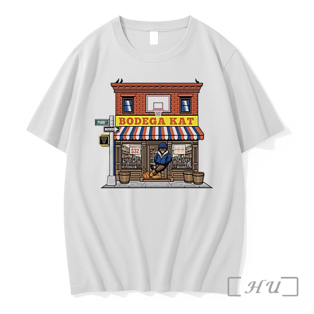 Officials Bodega Kat New York Knicks Basketball Premium T Shirts Sweater Hoodie