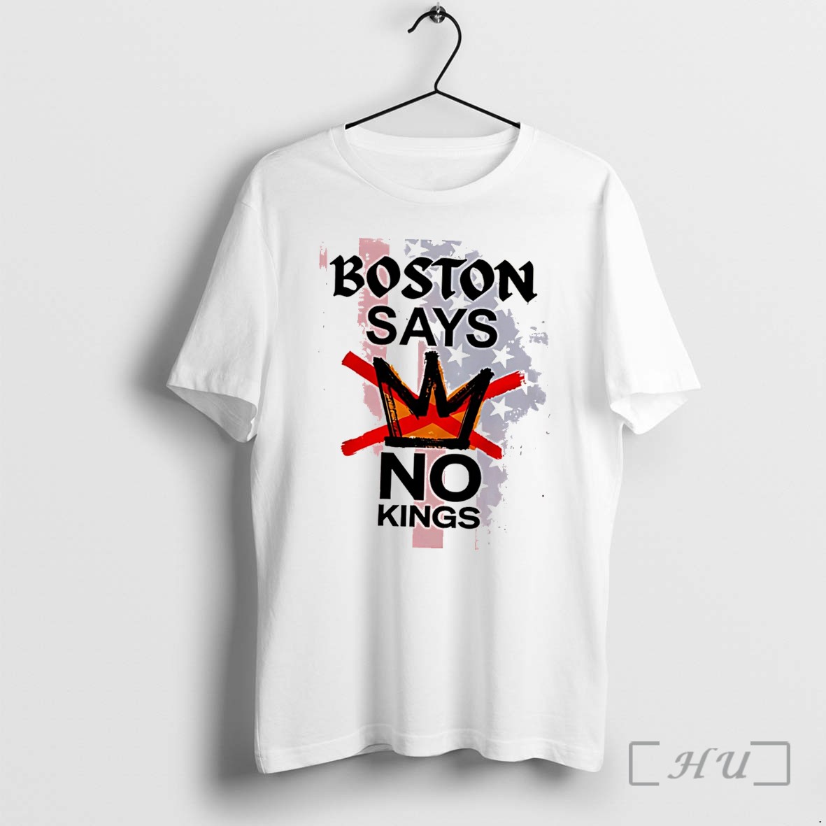 Officials Boston Says No Kings With Crown Graphic Tee Premium T Shirts Sweater Hoodie