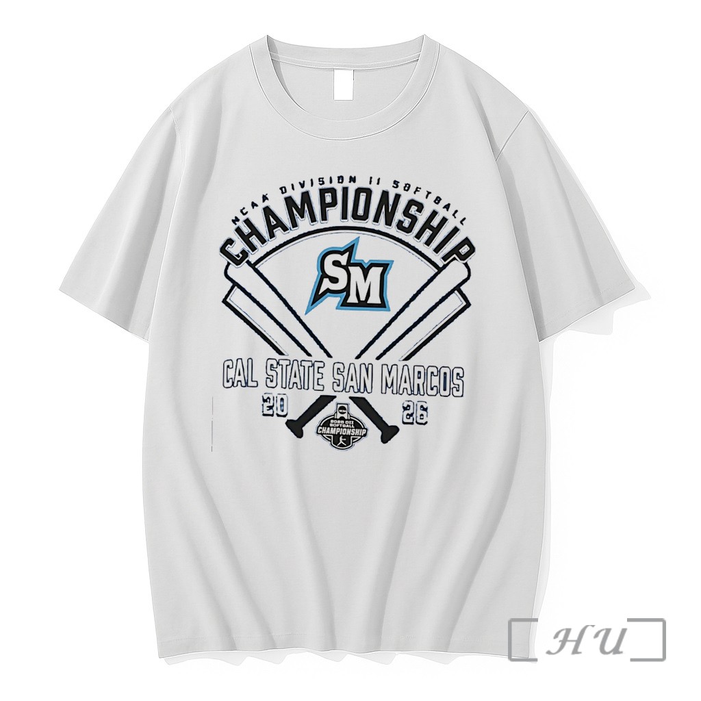 Officials Cal State San Marcos Ncaa Division Ii Softball Championship 2026 Tee Premium T Shirts Sweater Hoodie