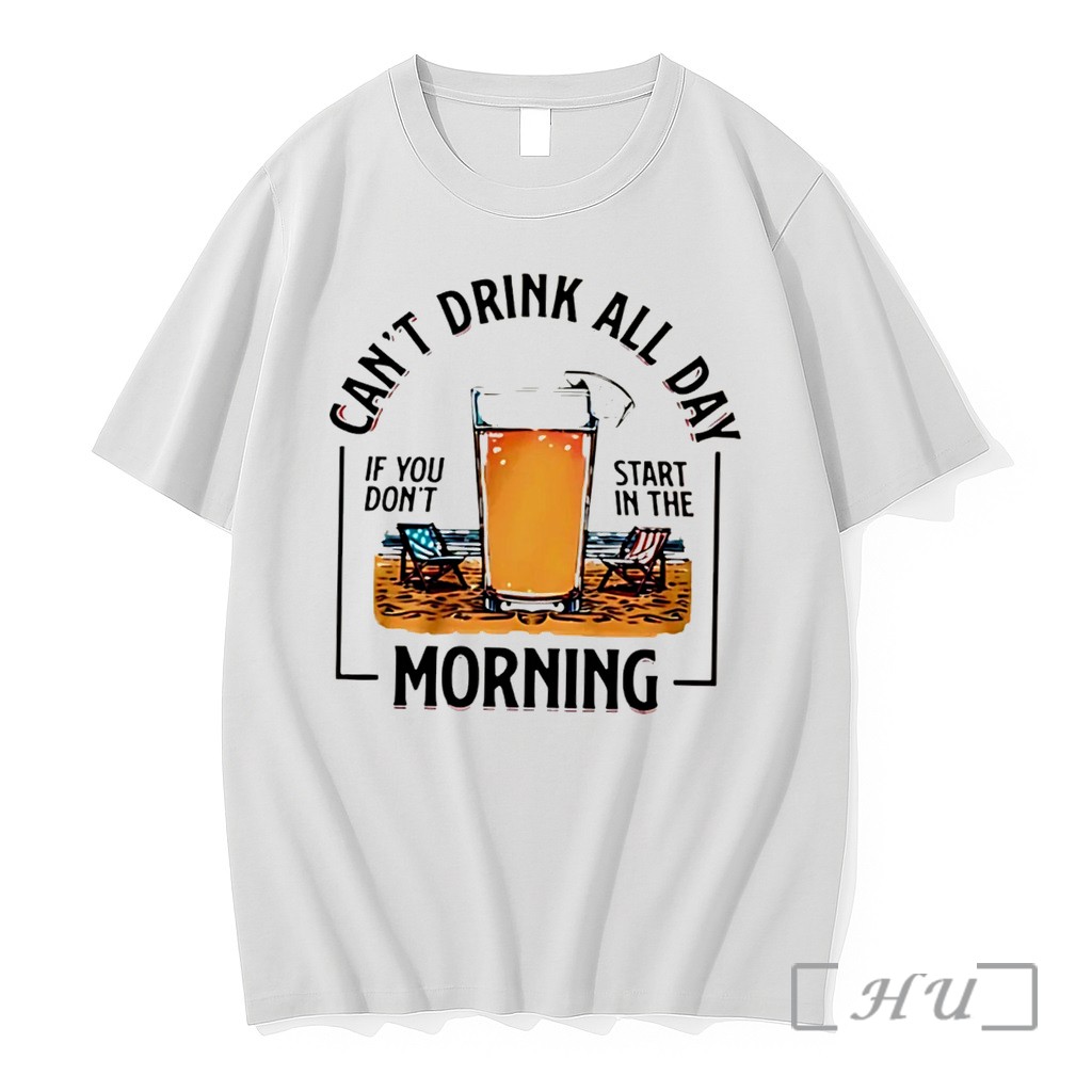 Officials Cant Drink All Day Start In The Morning Beer Glass Beach Funny Vacation Tee Premium T Shirts Sweater Hoodie