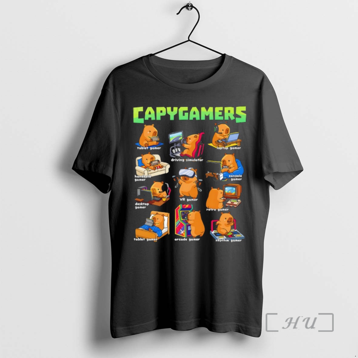 Officials Capygamers Tablet Gamer Driving Simulator Laptop Gamer Handheld Gamer Premium T Shirts Sweater Hoodie