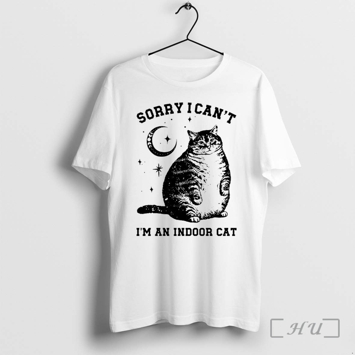 Officials Cat Moon Sorry I Cant Im An Indoor Cat Premium T Shirts Sweater Hoodie