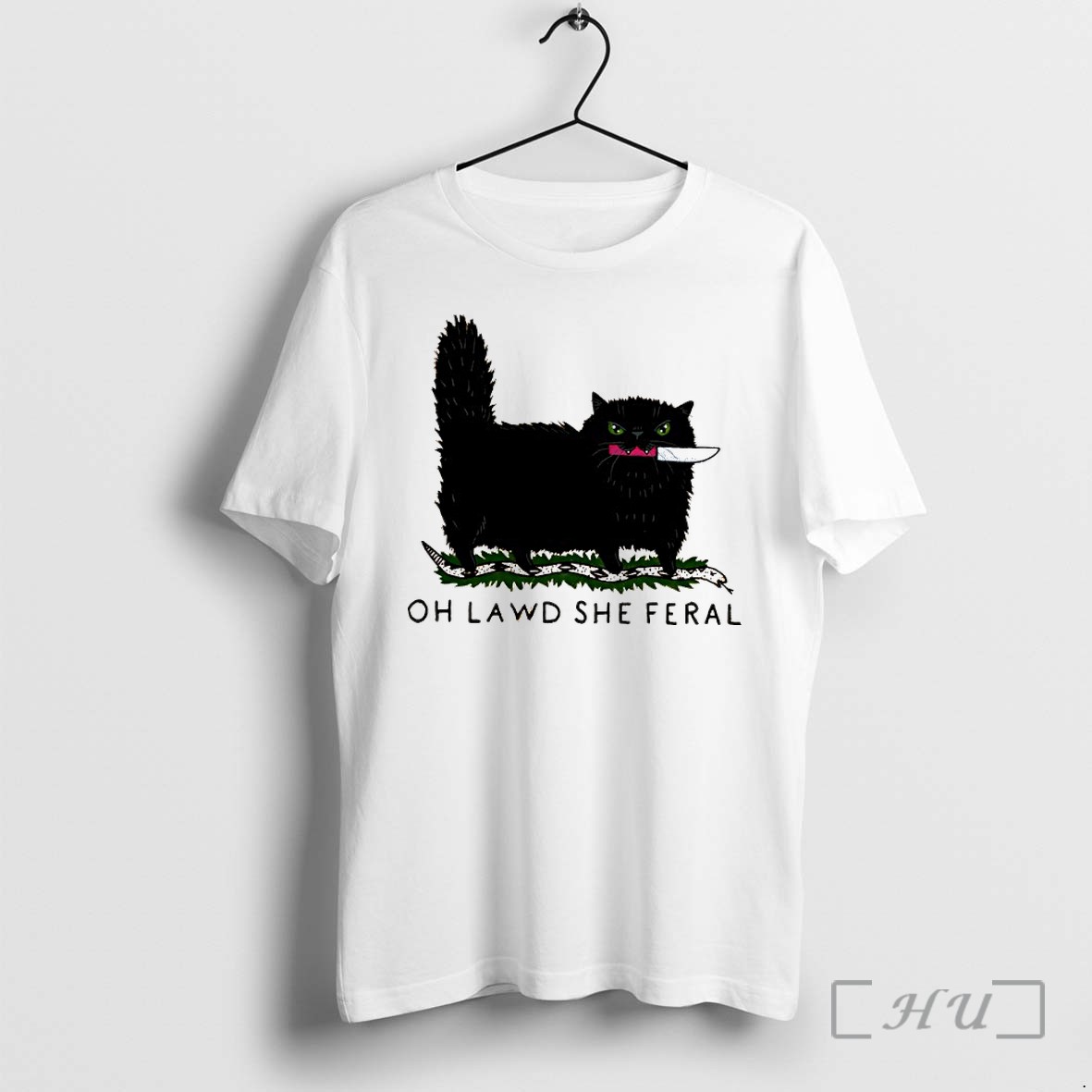 Officials Cat Knife And Snake Oh Lawd She Reral Premium T Shirts Sweater Hoodie