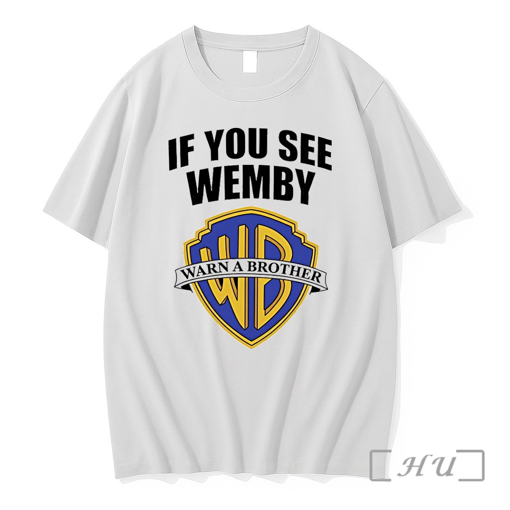 Officials Chet Holmgren If You See Wemby Warn A Brother Oklahoma City Thunder Basketball 2026 Premium T Shirts Sweater Hoodie