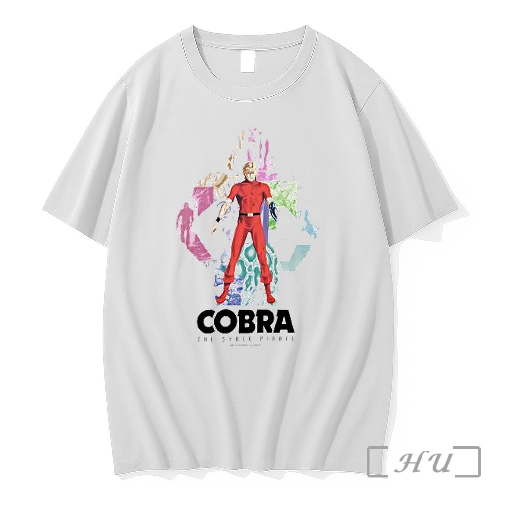 Officials Cobra The Space Pirate Manga Collage Silhouette Premium T Shirts Sweater Hoodie