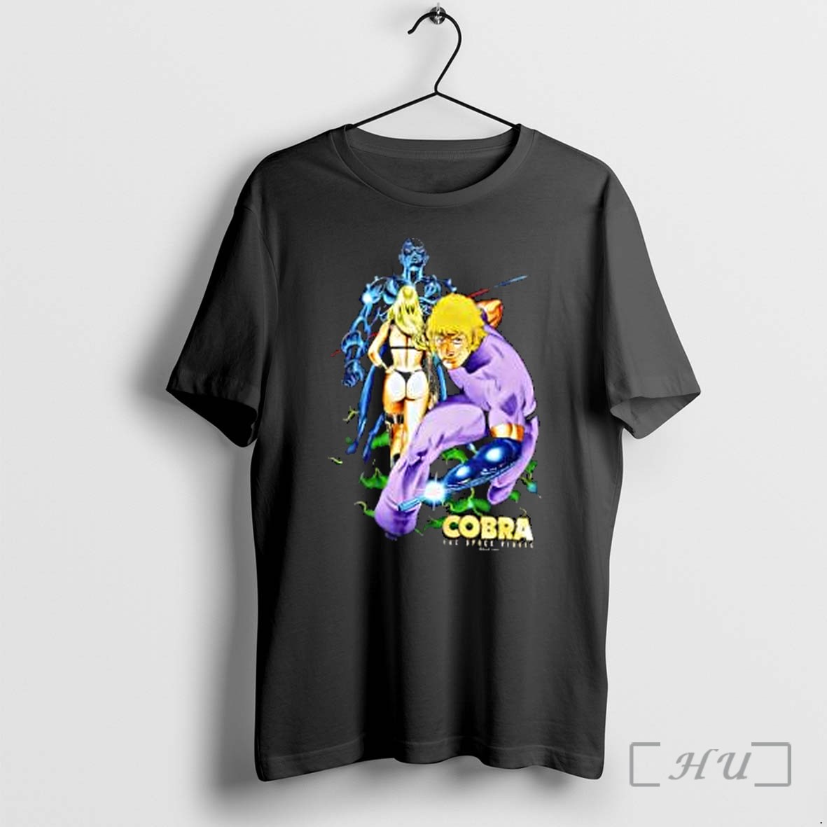 Officials Cobra The Space Pirate Anime Psychogun Lady Premium T Shirts Sweater Hoodie