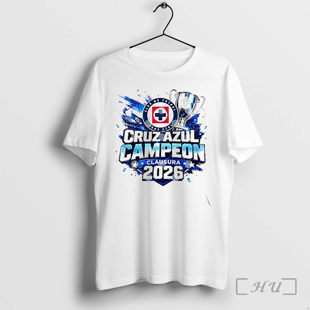 Officials Cruz Azul Clausura 2026 Champion Tee Premium T Shirts Sweater Hoodie