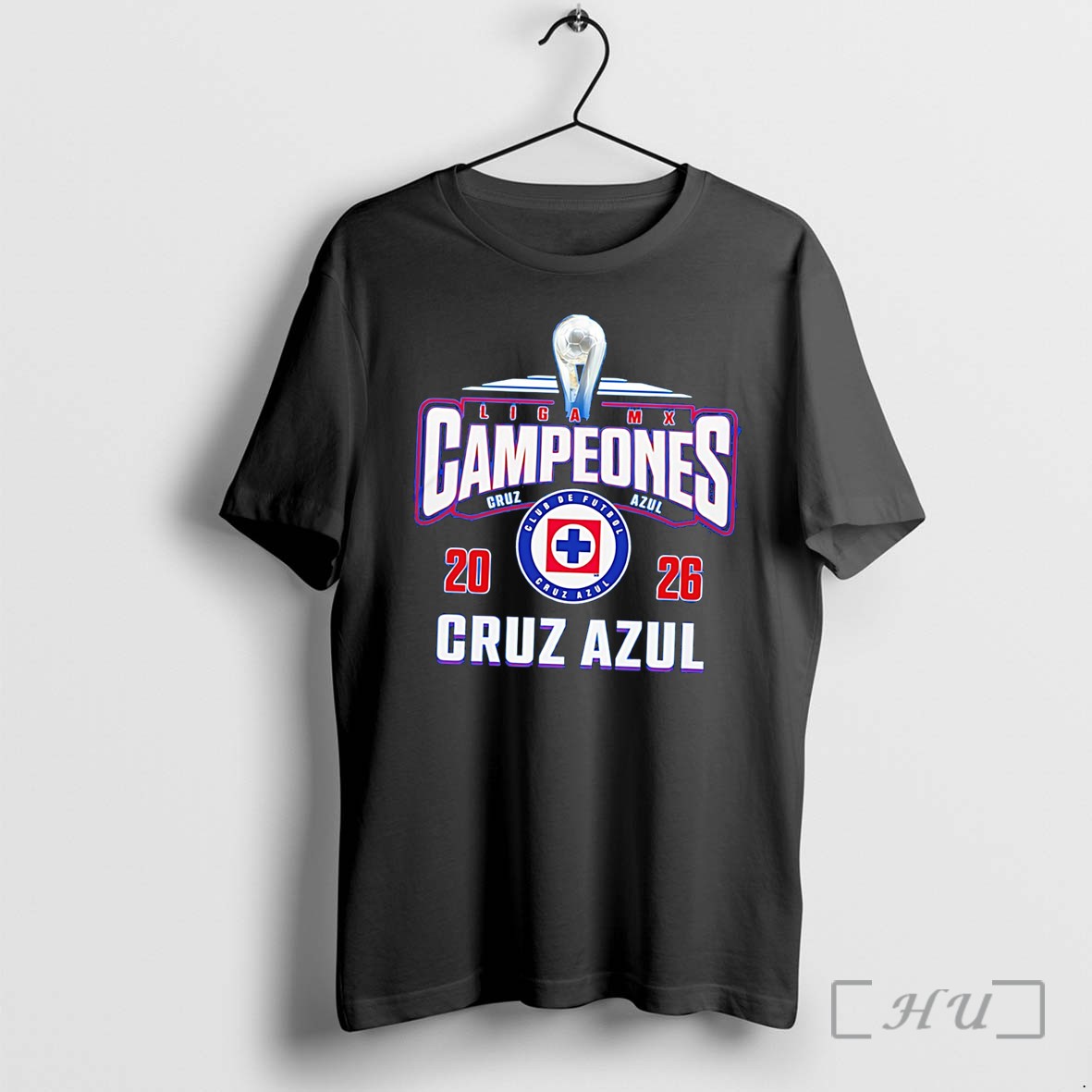 Officials Cruz Azul Liga Mx Campeones Champions 2026 Trophy Tee Premium T Shirts Sweater Hoodie