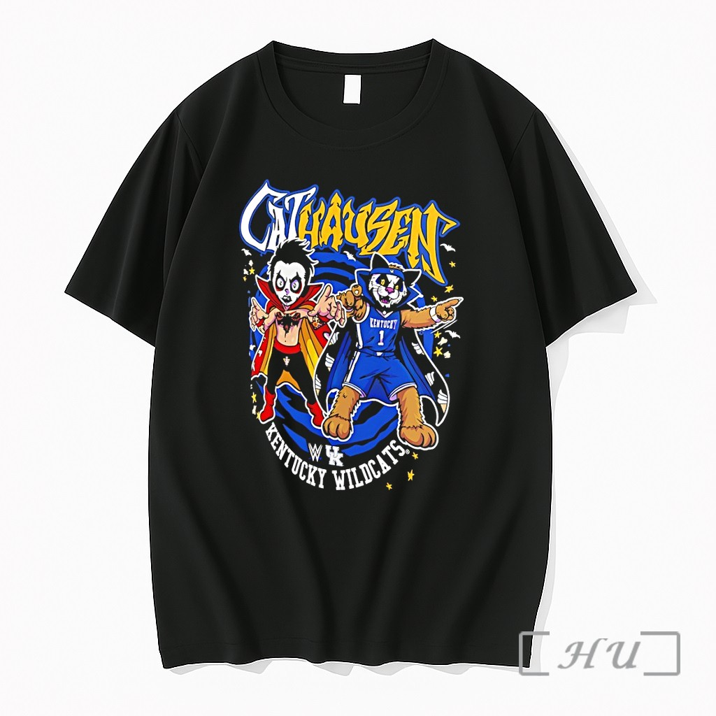 Officials Danhausen Cathausen X University Of Kentucky Wwe Premium T Shirts Sweater Hoodie