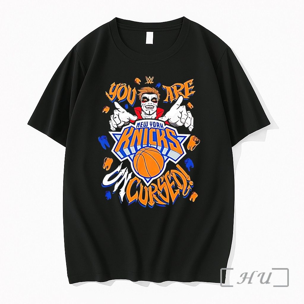 Officials Danhausen X New York Knicks You Are Black Uncursed Tee Premium T Shirts Sweater Hoodie