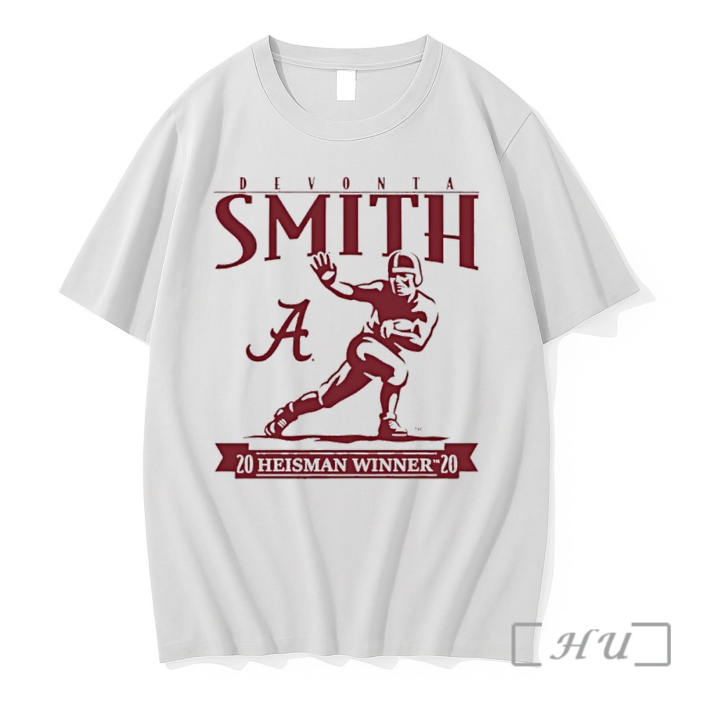 Officials Devonta Smith Heisman Winner Trophy Alabama Crimson Tide Premium T Shirts Sweater Hoodie