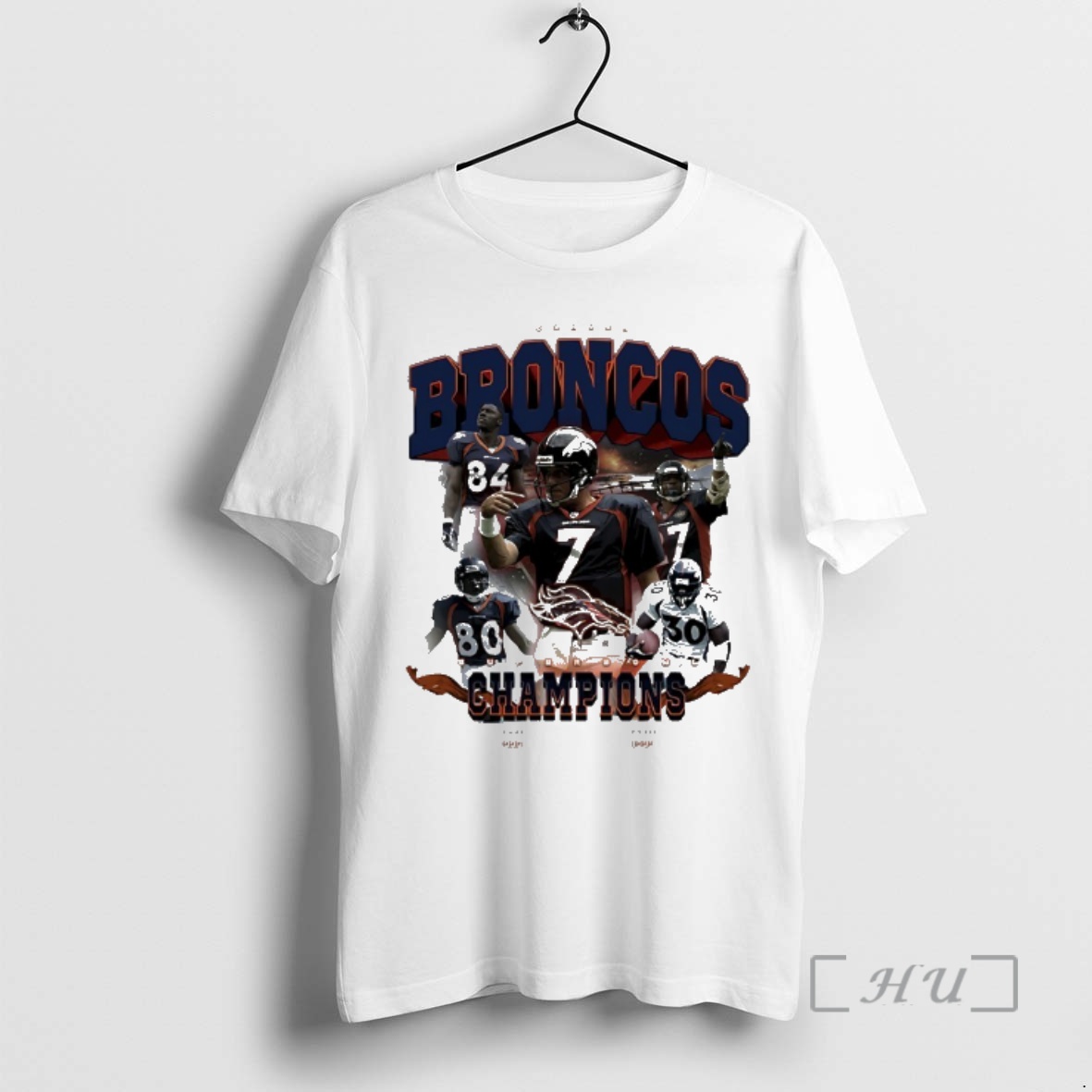 Officials Denver Broncos Back To Back 1998 1999 Super Bowl Champions Premium T Shirts Sweater Hoodie