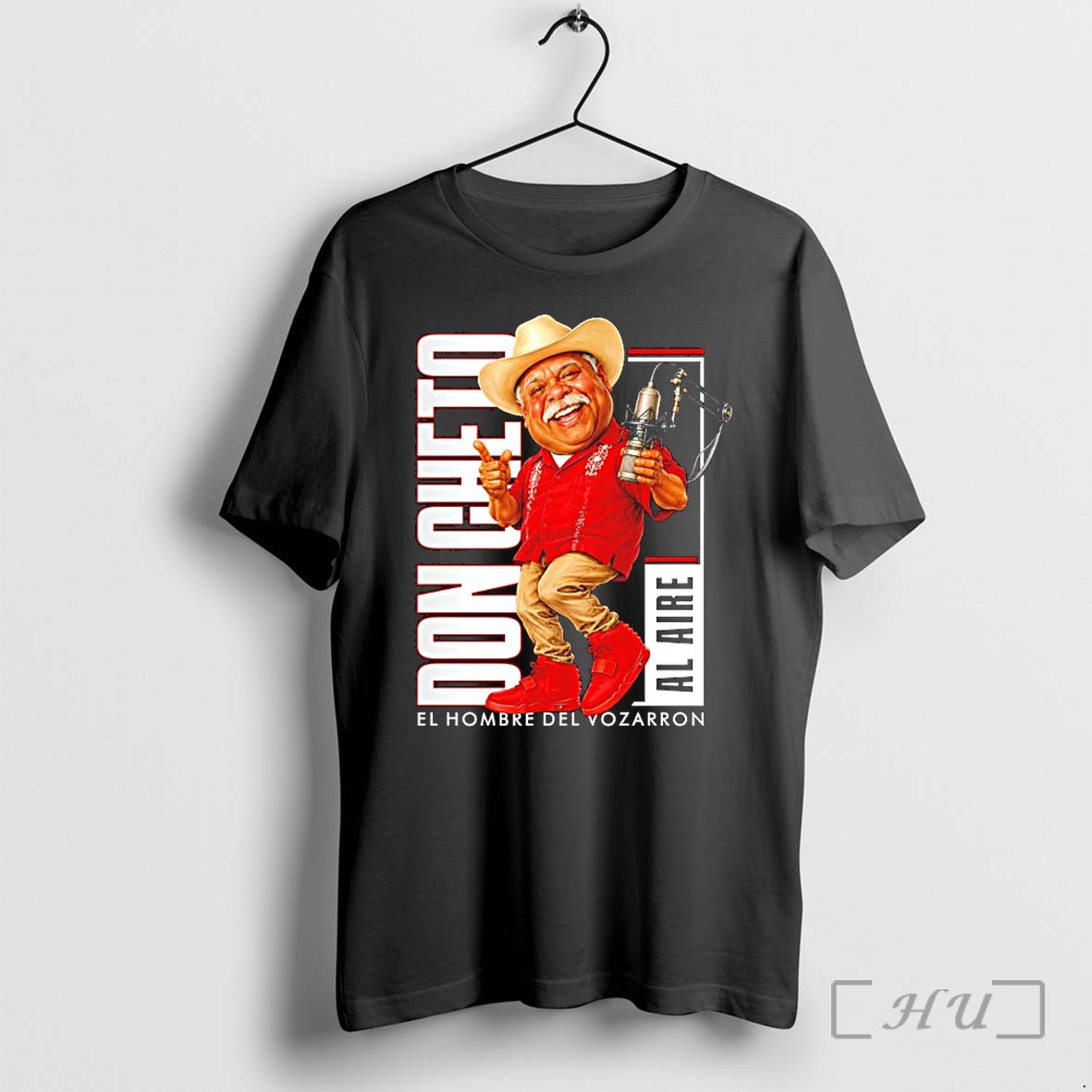 Officials Don Cheto Al Aire El Hombre Del Vozarron Premium T Shirts Sweater Hoodie