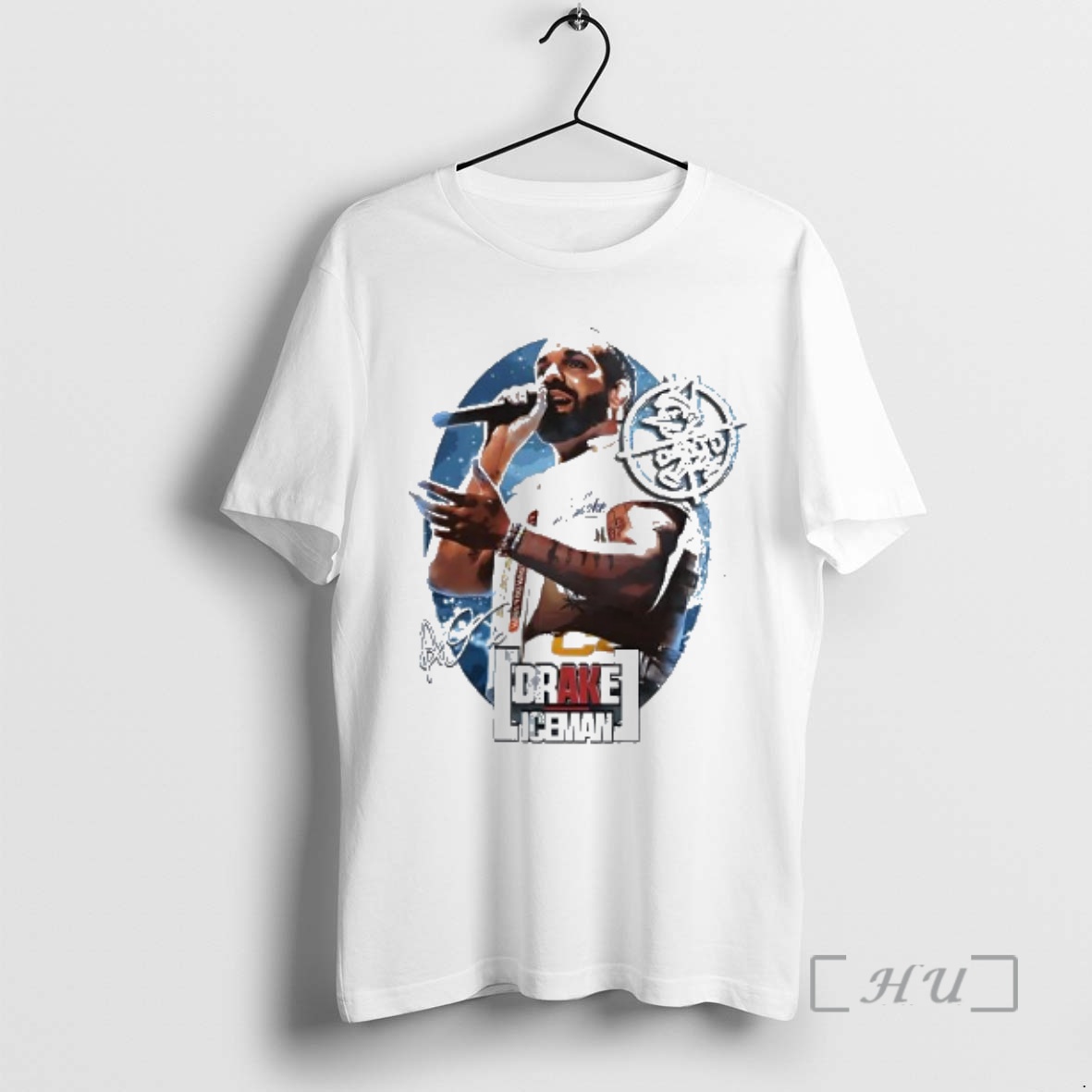 Officials Drake Iceman Singer Portrait Premium T Shirts Sweater Hoodie