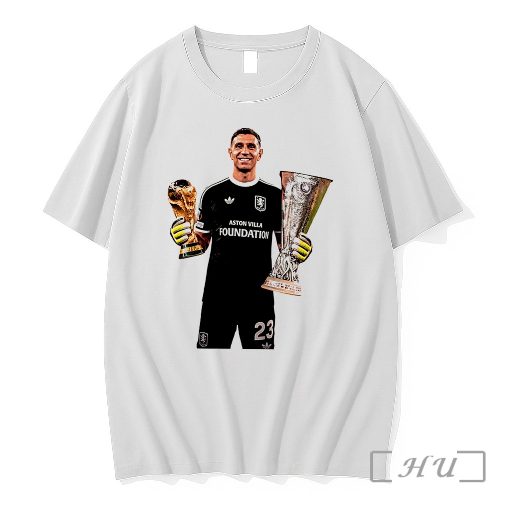 Officials Emiliano Martinez Aston Villa 2026 Europa League Champions Tee Premium T Shirts Sweater Hoodie