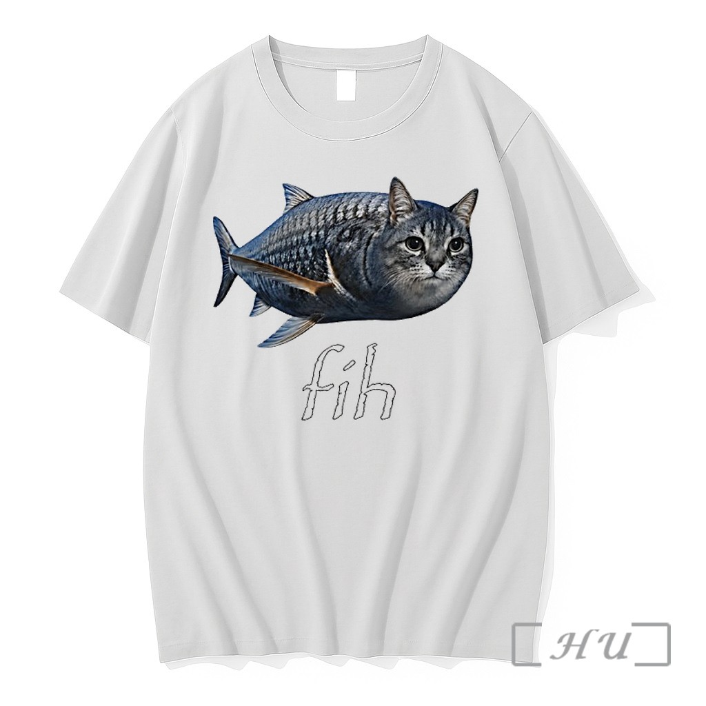 Officials Fish X Cat Fih Funny Premium T Shirts Sweater Hoodie