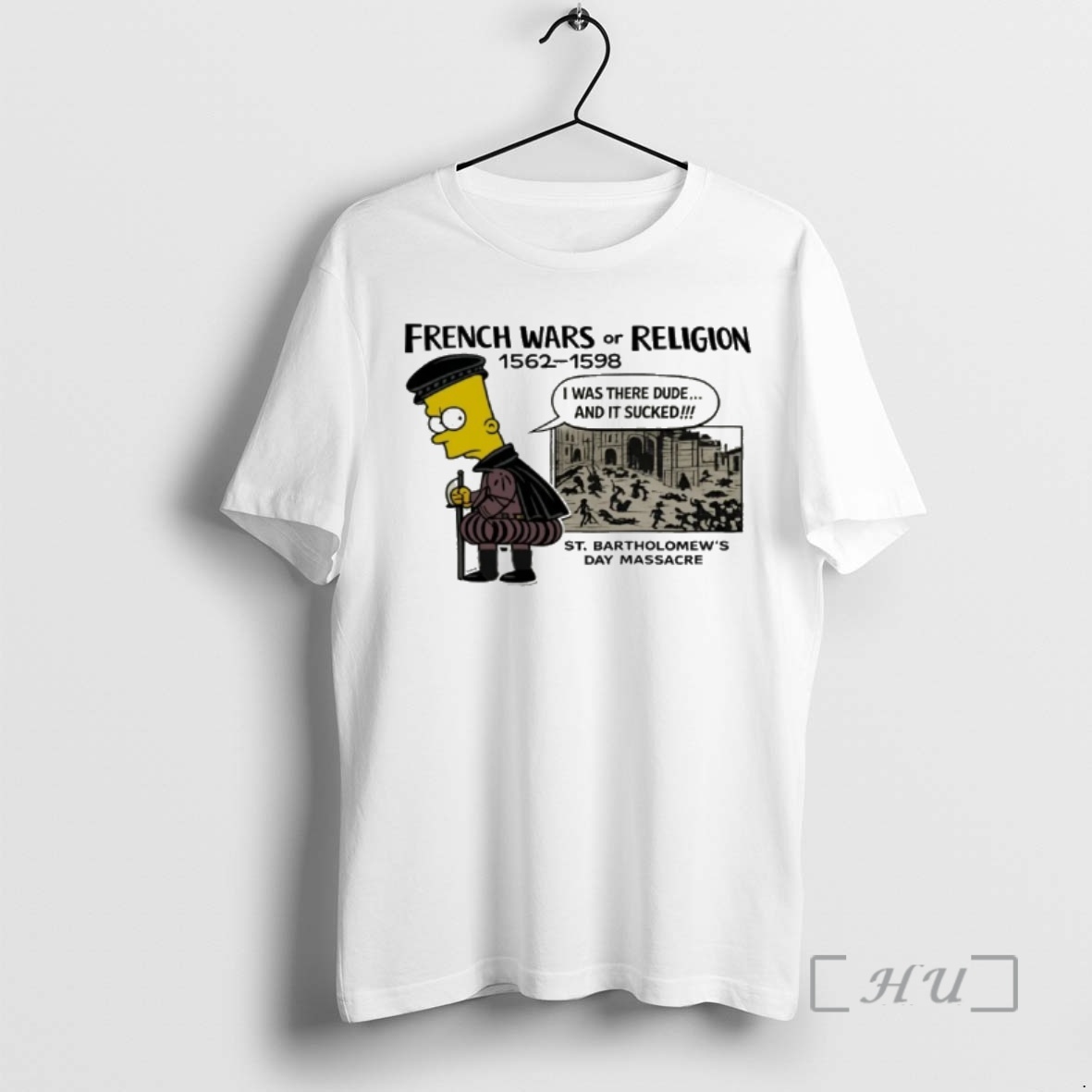 Officials French Wars Of Religion 1562_e2_80_931598 Bart Simpson 00 Premium T Shirts Sweater Hoodie