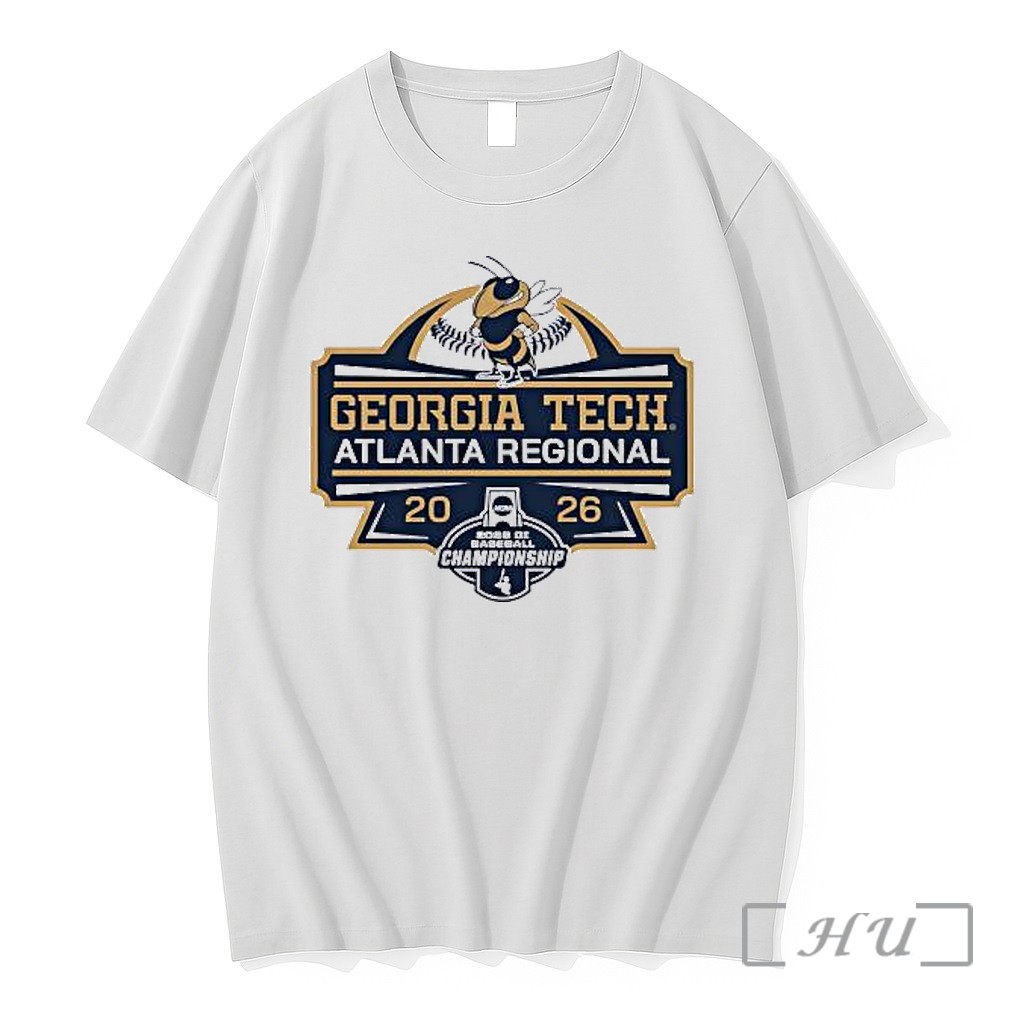 Officials Georgia Tech Atlanta Regional 2026 Ncaa Division I Baseball Championship Premium T Shirts Sweater Hoodie