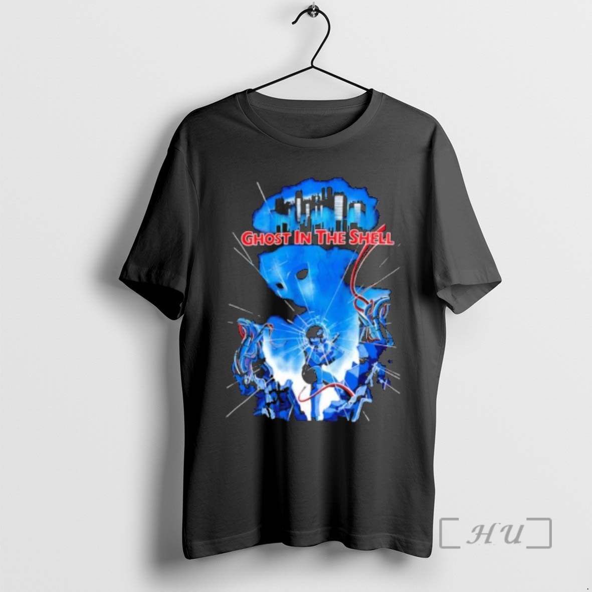 Officials Ghost In The Shell Motoko Kusanagi Anime Cyberpunk Premium T Shirts Sweater Hoodie