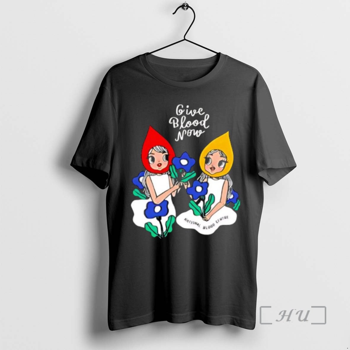 Officials Give Blood Now National Blood Centre Girls Flower Premium T Shirts Sweater Hoodie