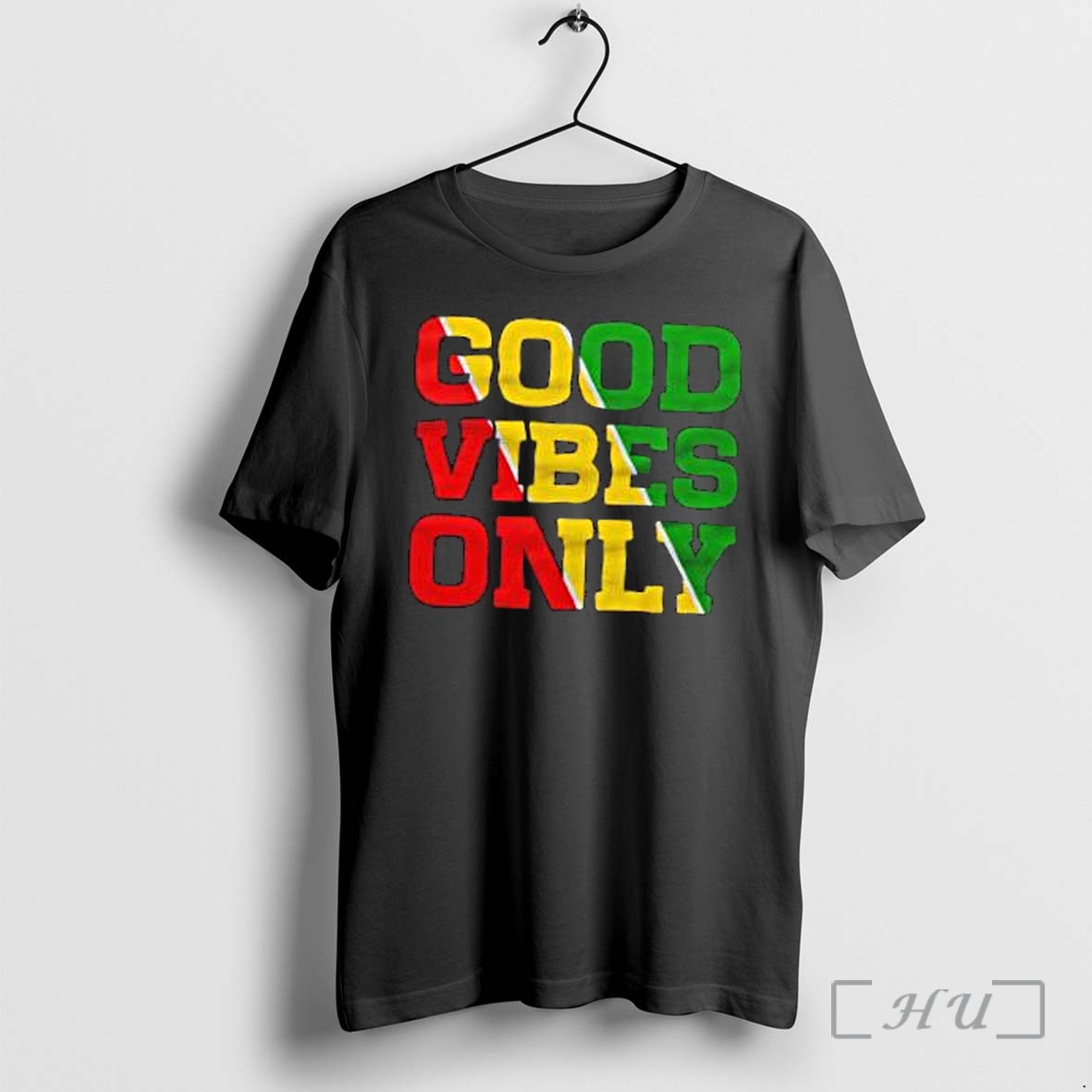 Officials Good Vibes Only Guyana Flag Premium T Shirts Sweater Hoodie