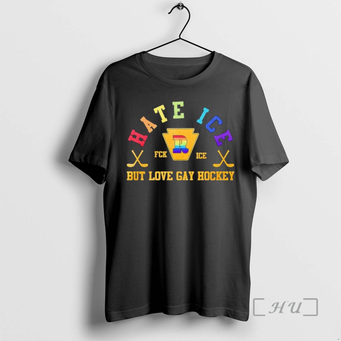 Officials Hate Ice But Love Gay Hockey Lgbt 2026 Premium T Shirts Sweater Hoodie
