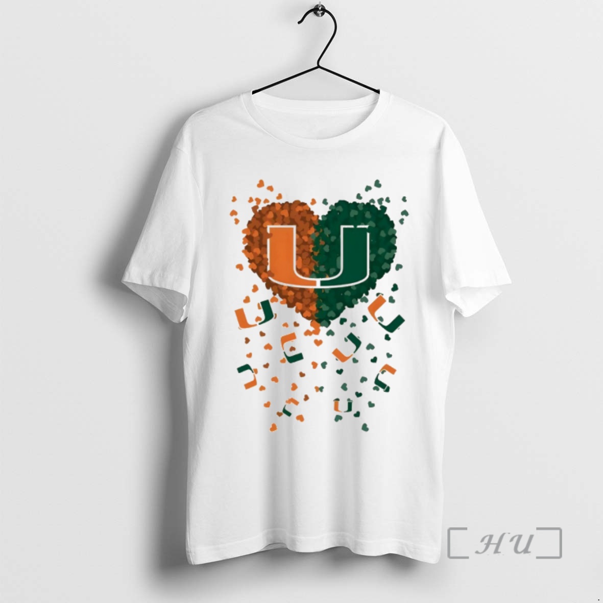 Officials Heart Of Miami Hurricanes Football Nfl 2026 Premium T Shirts Sweater Hoodie