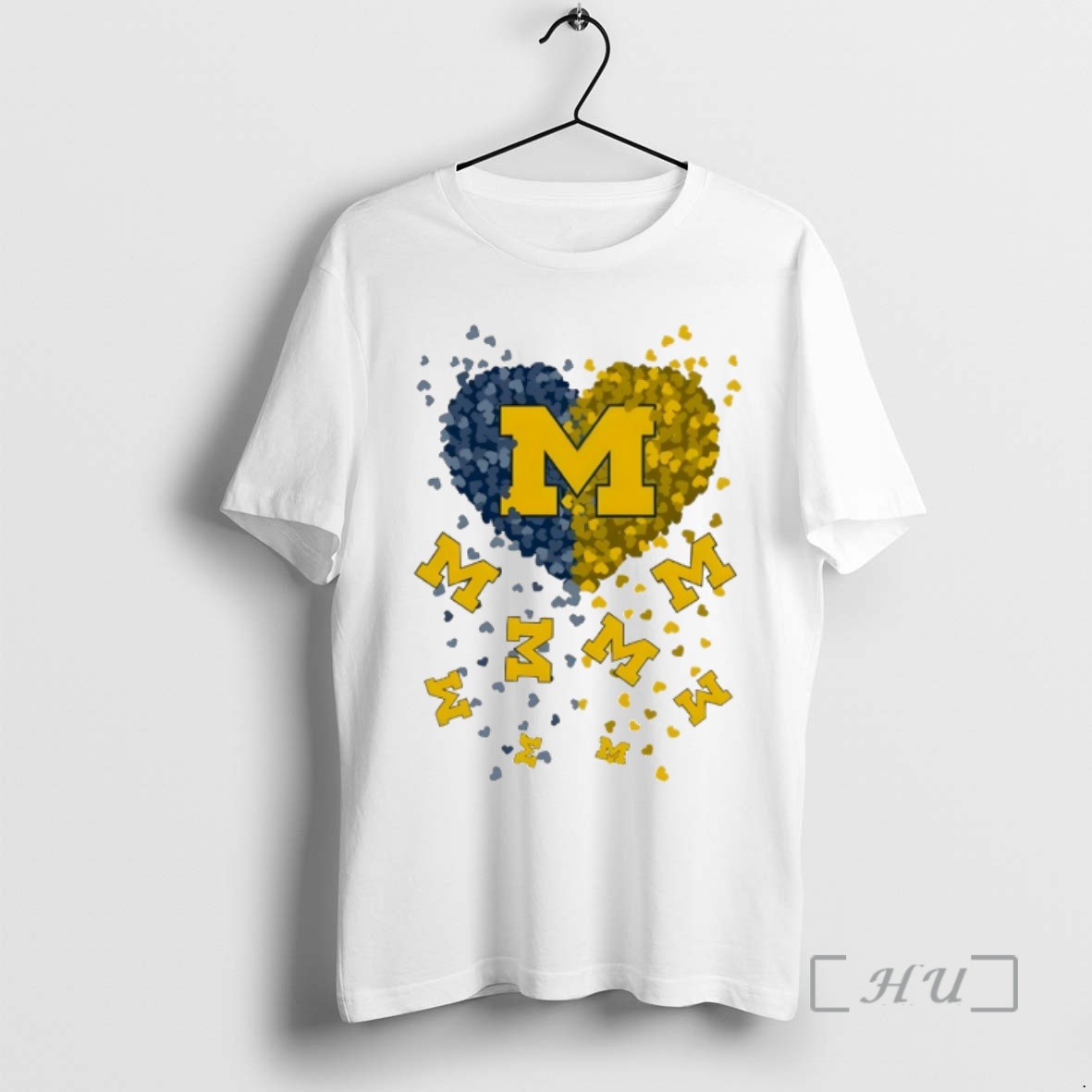 Officials Heart Of Michigan Wolverines Football Nfl 2026 Premium T Shirts Sweater Hoodie