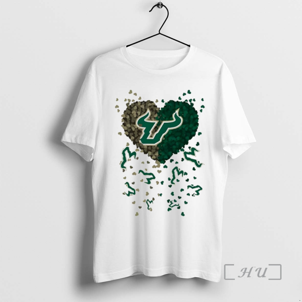 Officials Heart Of South Florida Bulls 2026 Premium T Shirts Sweater Hoodie