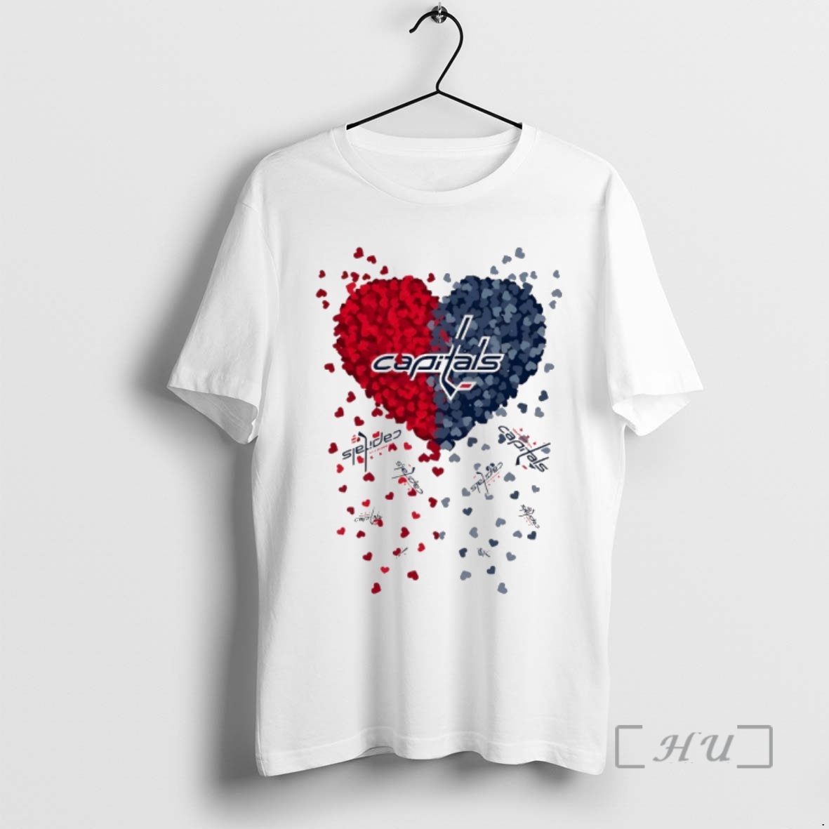 Officials Heart Of Washington Capitals Hockey Nhl 2026 Premium T Shirts Sweater Hoodie