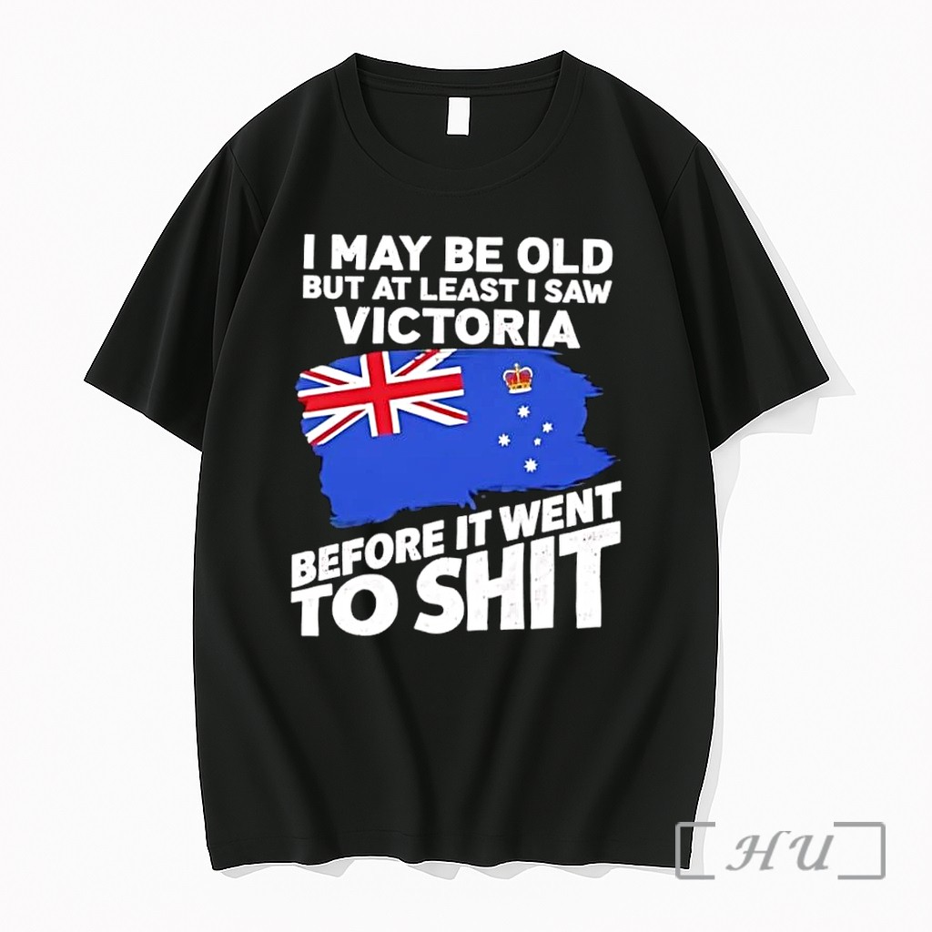 Officials I Saw Victoria Before It Went To Shit Australia Flag Premium T Shirts Sweater Hoodie