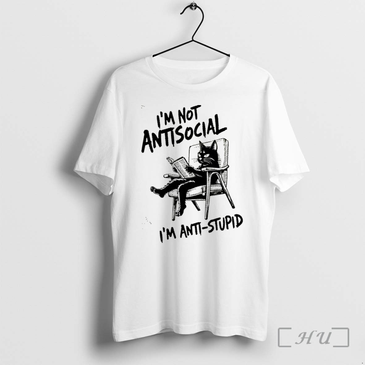 Officials Im Not Antisocial Im Anti Stupid Premium T Shirts Sweater Hoodie