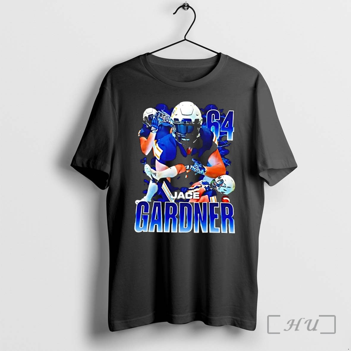 Officials Jace Gardner 64 Football Player Lightning Premium T Shirts Sweater Hoodie