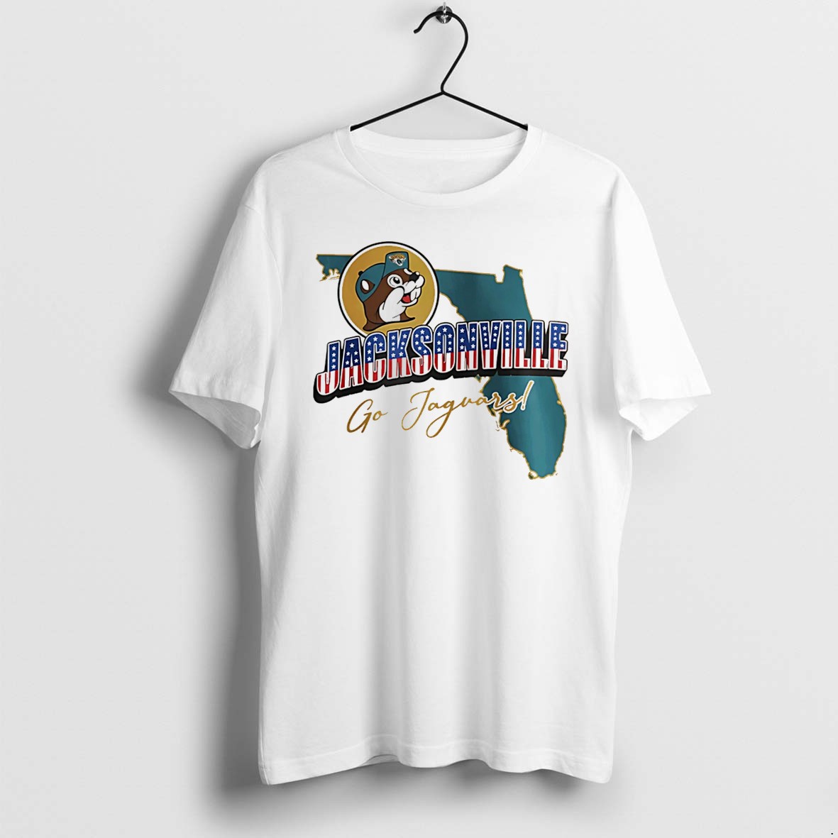 Officials Jacksonville Jaguars Buc Ees Jacksonville Go Jaguars Patriotic Tee Premium T Shirt Sweatshirt Hoodie