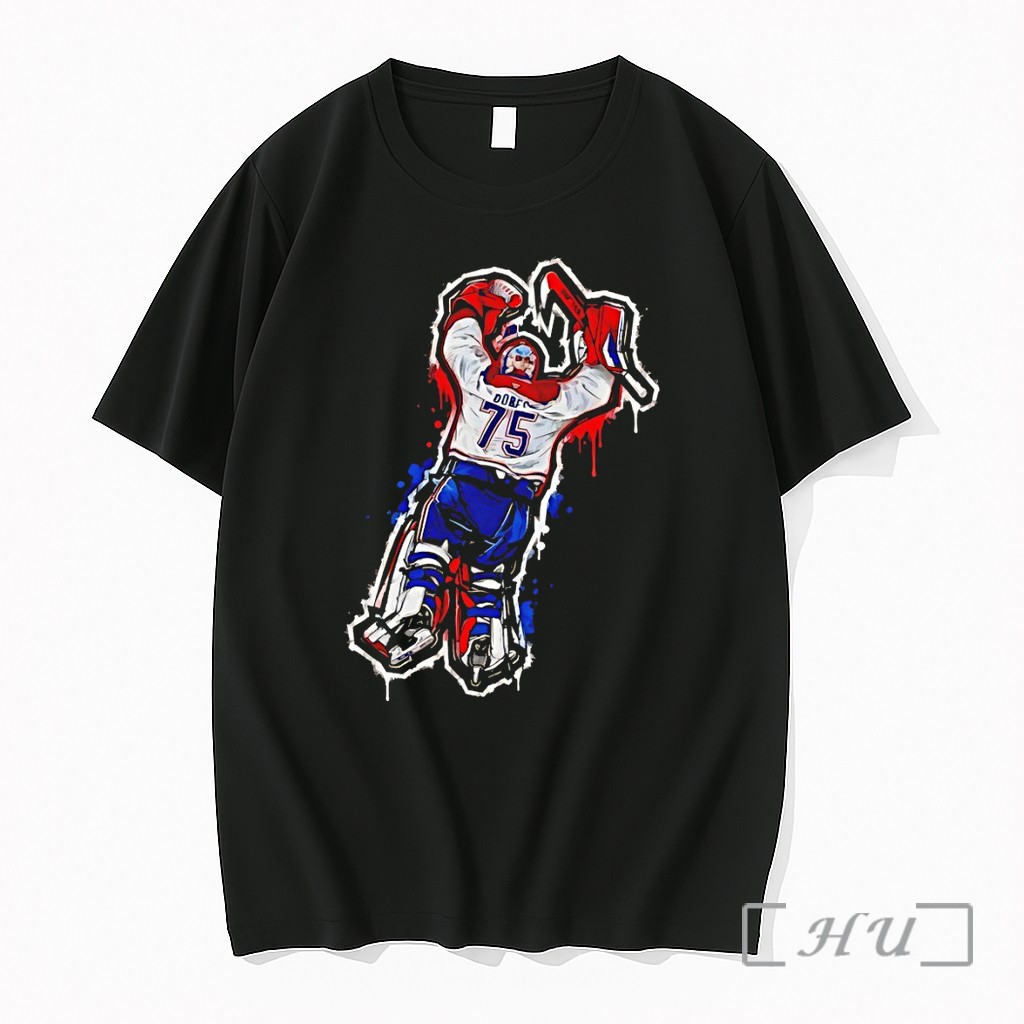 Officials Jakub Dobes 75 Montreal Canadiens Hockey Nhl Celebration Graffiti 2026 Premium T Shirts Sweater Hoodie