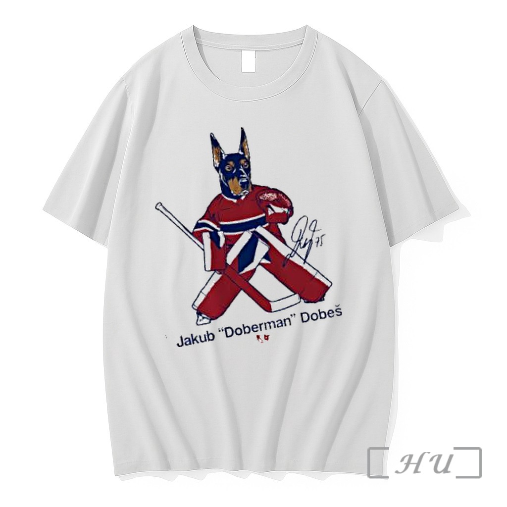 Officials Jakub Dobes Doberman Montreal Canadiens National Signature Premium T Shirts Sweater Hoodie