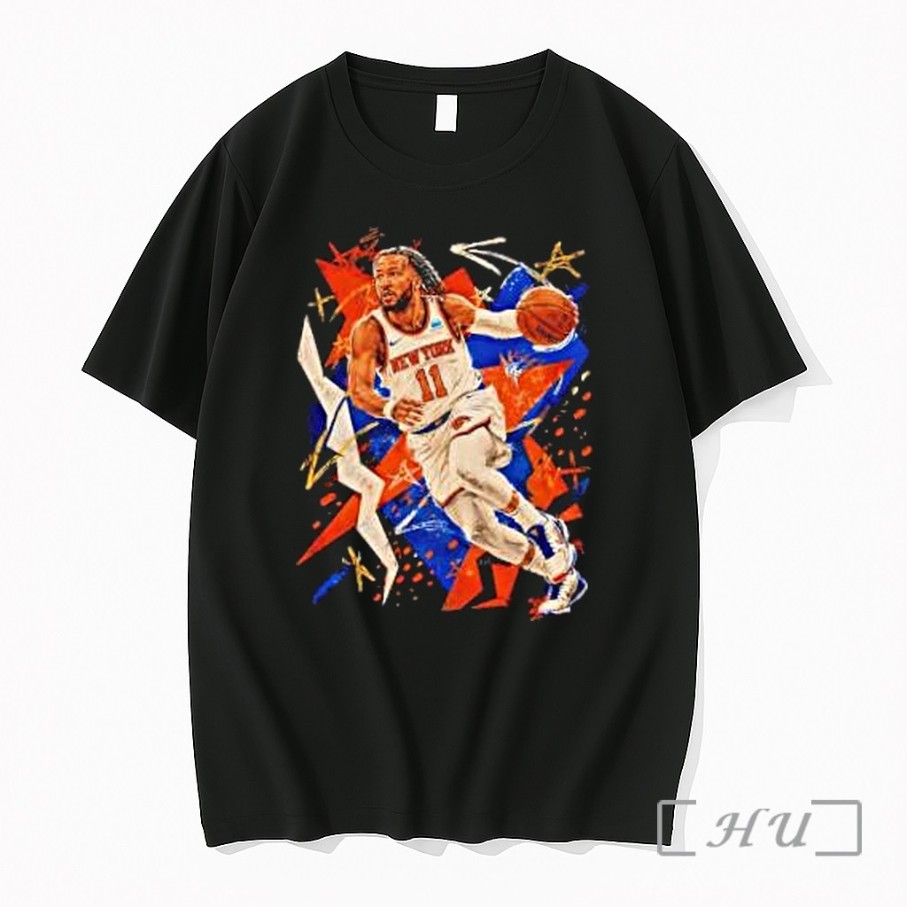 Officials Jalen Brunson New York Knicks Basketball Player Art Premium T Shirts Sweater Hoodie