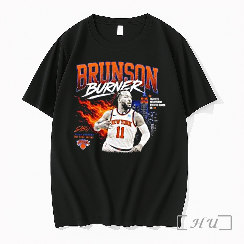 Officials Jaylen Brunson Brunson Burner New York Knicks Nba Basketball Art Premium T Shirts Sweater Hoodie