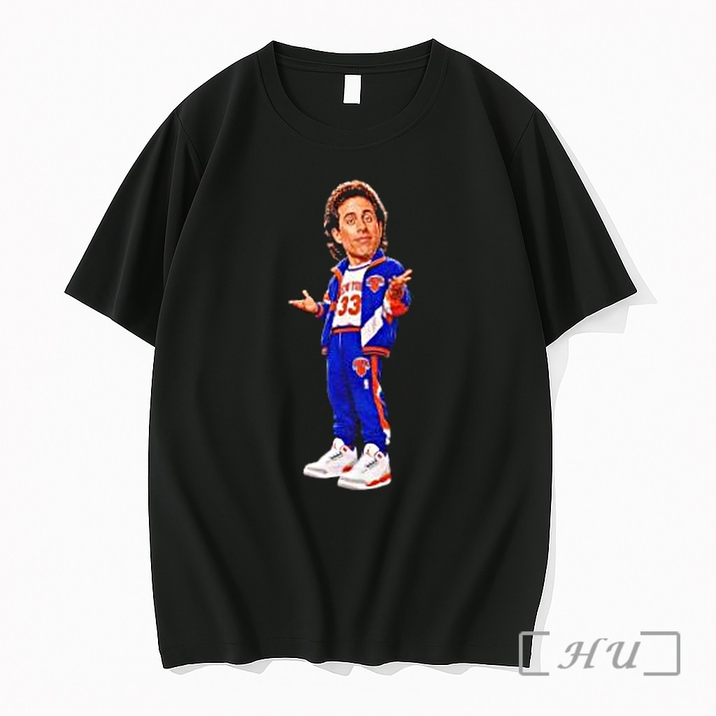 Officials Jerry Seinfeld New York Knicks Basketball Nba Cartoon Premium T Shirts Sweater Hoodie