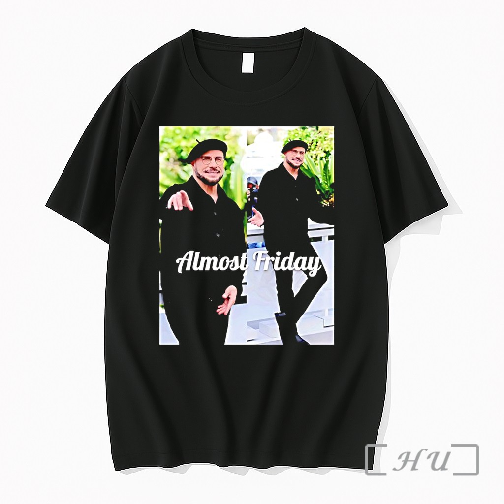 Officials John Travolta 2026 Cannes Film Festival Saturday Night Almost Friday Premium T Shirts Sweater Hoodie