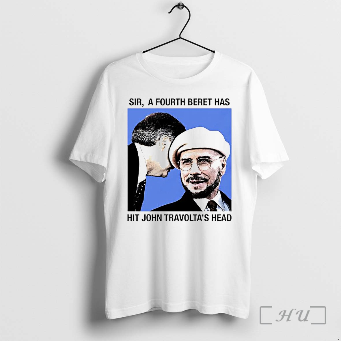 Officials John Travolta Sir A Fourth Beret Has Hit Actors Head Premium T Shirts Sweater Hoodie