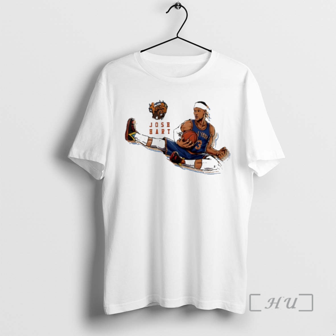 Officials Josh Hart Knicks New York Knicks Player Pose Star Premium T Shirts Sweater Hoodie