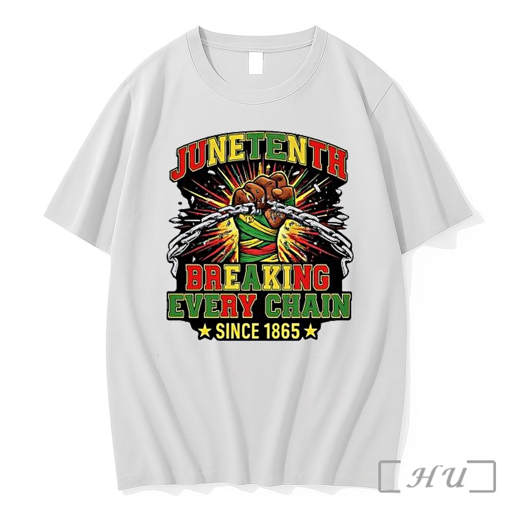 Officials Juneteenth Breaking Every Chain Since 1865 Resist Premium T Shirts Sweater Hoodie