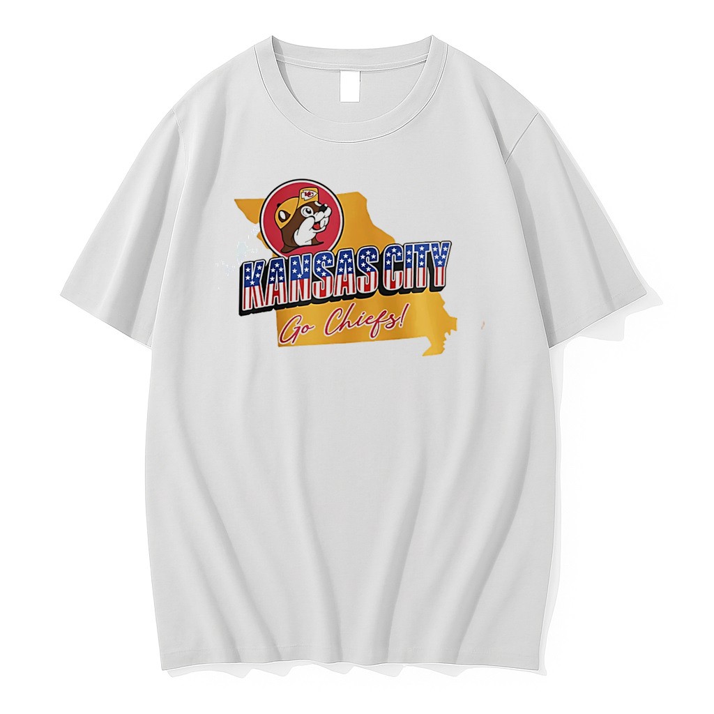 Officials Kansas City Chiefs Buc Ees Kansas City Go Chiefs Patriotic Tee Premium T Shirt Sweatshirt Hoodie