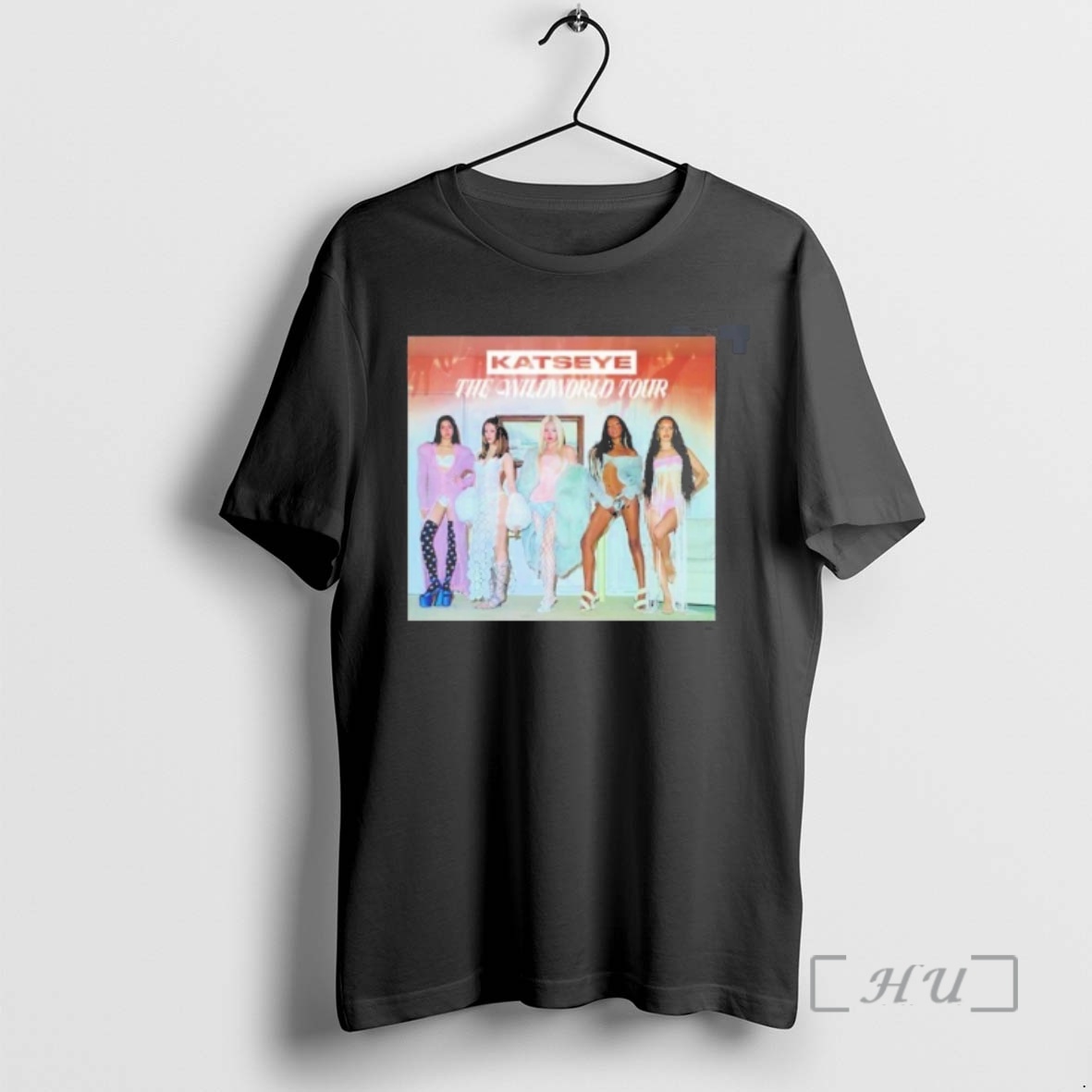 Officials Katseye The Wildworld Tour 2026 Schedule Dates Two Sided Premium T Shirts Sweater Hoodie