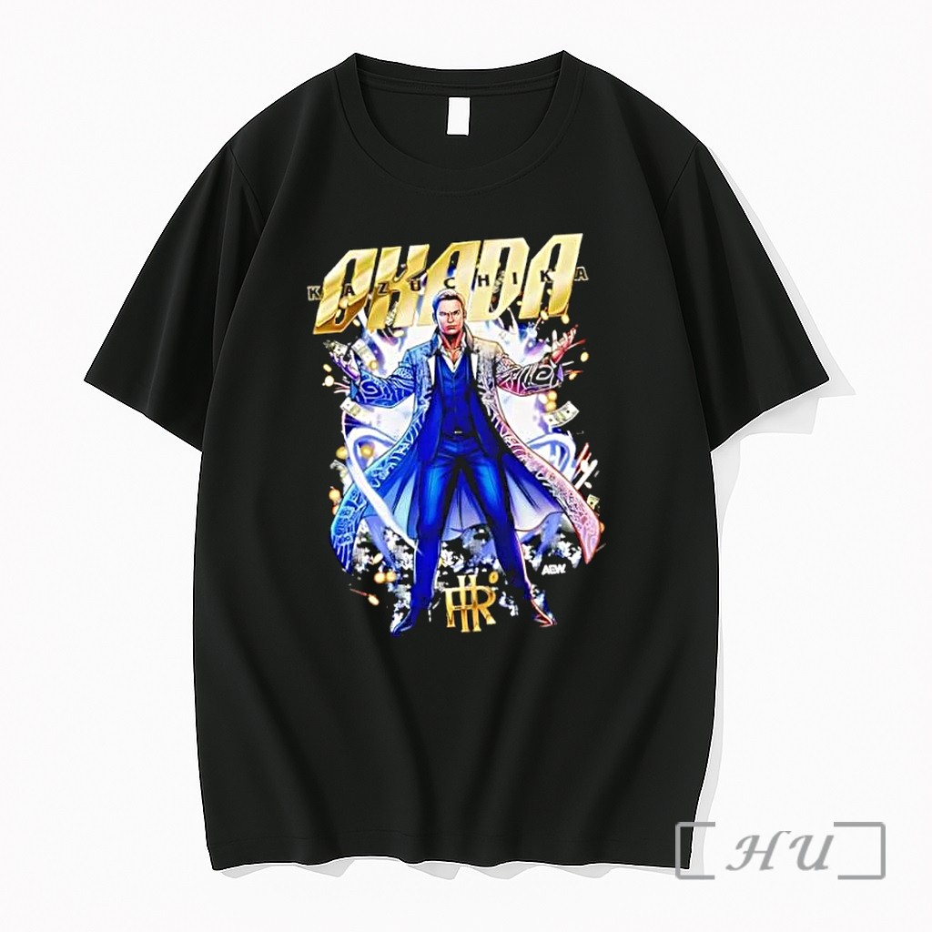 Officials Kazuchika Okada Rainmaker Aew Wrestling Premium T Shirts Sweater Hoodie