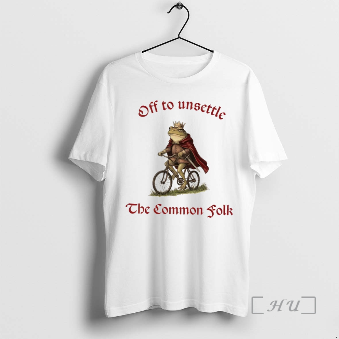 Officials King Frog Off To Unsettle The Common Folk Premium T Shirts Sweater Hoodie