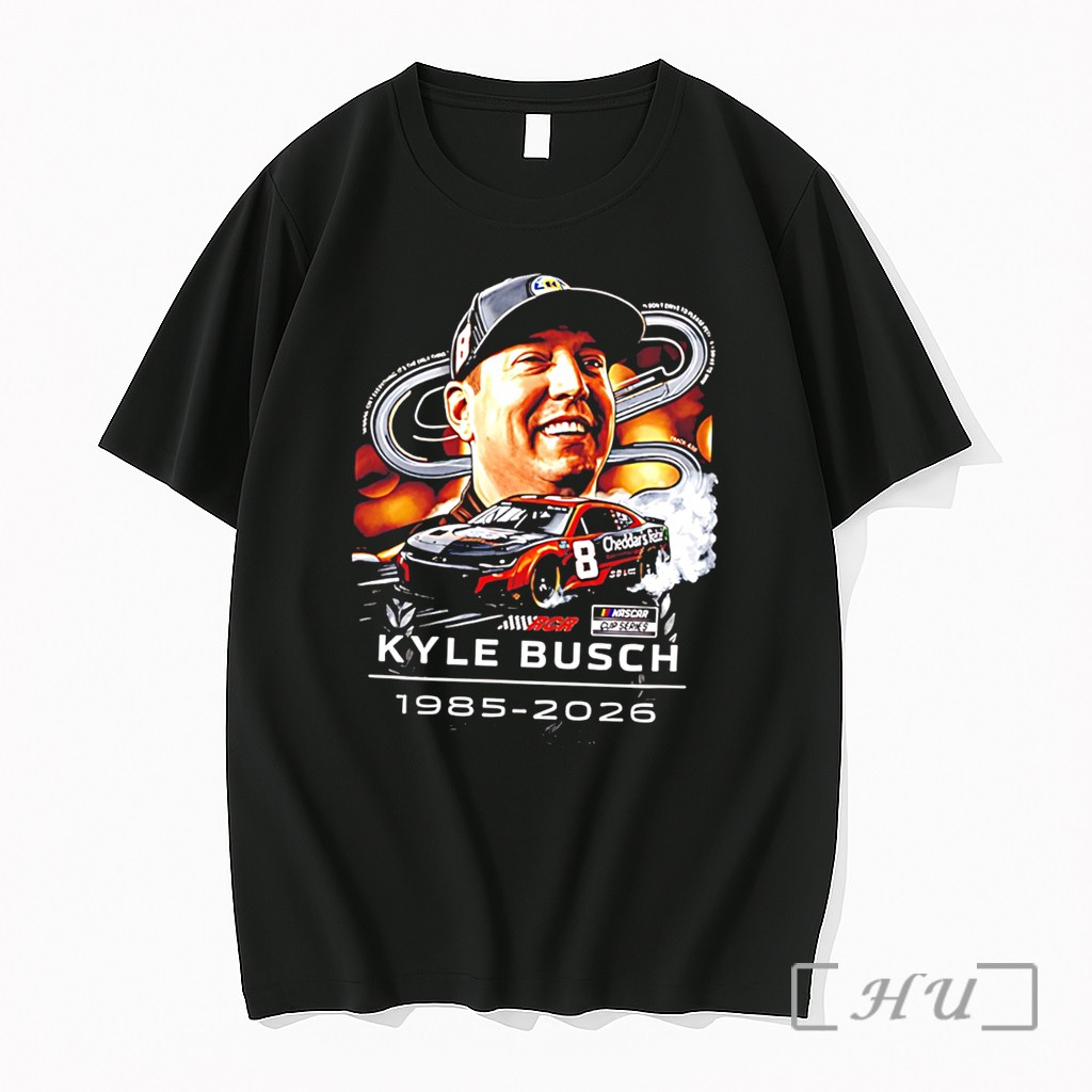 Officials Kyle Busch 1985 2026 18 Rowdy Thank You Rowdy Tee Premium T Shirts Sweater Hoodie