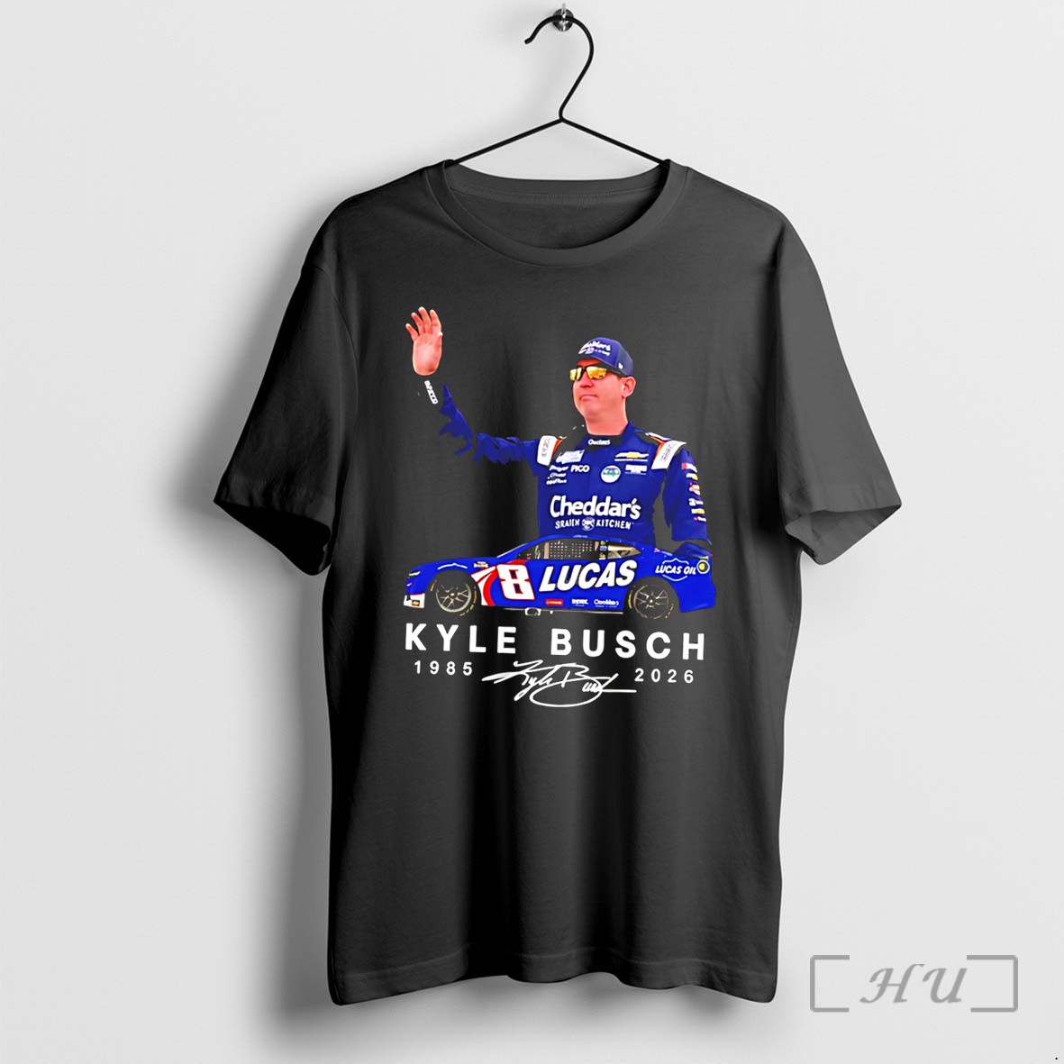 Officials Kyle Busch 1985 2026 Signature Graphic Tee Premium T Shirts Sweater Hoodie